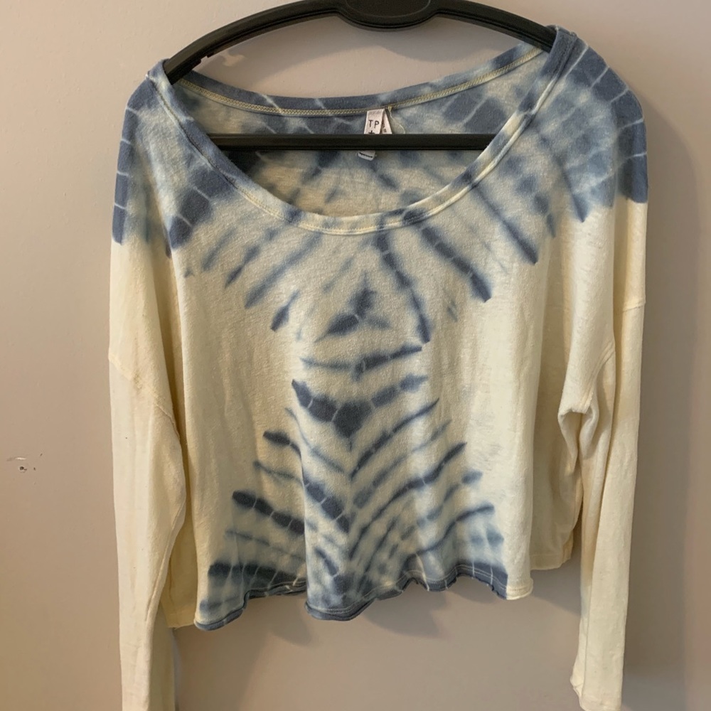 Free people tie dye long sleeve